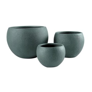 sg-A-2280-8 SUPERGREENS ΓΛΑΣΤΡΑ ΠΗΛΙΝΗ ΣΤΡΟΓΓΥΛΗ ″VERDE″ ΠΡΑΣΙΝΟ SANDSTONE S 29X29X22.5 ΕΚ.