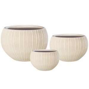 sg-A-3280-8 SUPERGREENS ΓΛΑΣΤΡΑ ΠΗΛΙΝΗ ΣΤΡΟΓΓΥΛΗ ″ANTICA″ ANTI-BEIGE S 28X28X21.5 ΕΚ.
