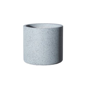 sg-A-7960-8 SUPERGREENS ΓΛΑΣΤΡΑ ΠΗΛΙΝΗ ΓΚΡΙ ″CEMENT″ S 25X25X22 ΕΚ.