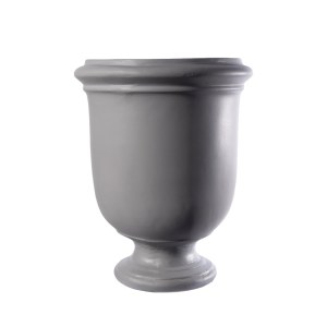 sg-B-0570-8 SUPERGREENS ΑΜΦΟΡΕΑΣ ΤΣΙΜΕΝΤΕΝΙΟΣ ″OPULENTIA″ ΓΚΡΙ 56X56X70 ΕΚ.