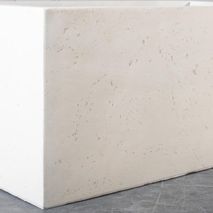 sg-C-7070-8 SUPERGREENS ΓΛΑΣΤΡΑ ΠΗΛΙΝΗ ΟΡΘΟΓΩΝΙΑ ″DUSTY″ ΜΠΕΖ L 80X37X37 ΕΚ.