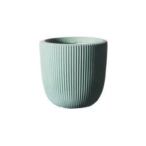 sg-C-7940-8 SUPERGREENS ΓΛΑΣΤΡΑ ΠΗΛΙΝΗ ΣΤΡΟΓΓΥΛΗ STRIPE ΒΕΡΑΜΑΝ L 37X37X33 ΕΚ.