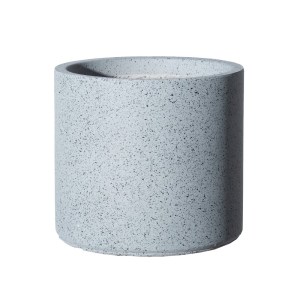 sg-C-7960-8 SUPERGREENS ΓΛΑΣΤΡΑ ΠΗΛΙΝΗ ΓΚΡΙ ″CEMENT″ L 37X37X32 ΕΚ.