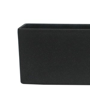 sg-C-8380-8 SUPERGREENS ΓΛΑΣΤΡΑ ΡΗΤΙΝΗΣ ΟΡΘΟΓΩΝΙΑ ″LINEAR BLOCK″ ΜΑΥΡΗ L 80X26X26 ΕΚ.