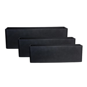 sg-C-8380-8 SUPERGREENS ΓΛΑΣΤΡΑ ΡΗΤΙΝΗΣ ΟΡΘΟΓΩΝΙΑ ″LINEAR BLOCK″ ΜΑΥΡΗ L 80X26X26 ΕΚ.
