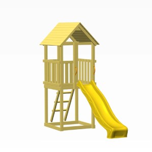 shw-008.001.001.001-1,50-21262 ΞΥΛΙΝΟΣ ΠΥΡΓΟΣ ΠΑΙΔΙΚΗΣ ΧΑΡΑΣ KIOSK 150ΕΚ.