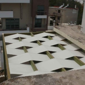 shw-10-114006-12296 ΞΥΛΙΝΗ ΠΕΡΓΚΟΛΑ ΑΠΟ ΤΟΙΧΟ ΜΕ ΤΕΝΤΟΠΑΝΟ 48,3ΕΚ. - 300 X 400ΕΚ.