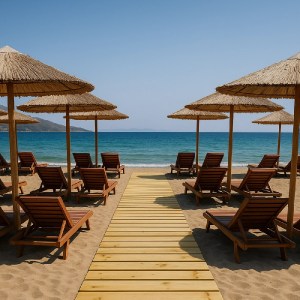 shw-10-365498-20351 ΔΙΑΔΡΟΜΟΣ ΠΑΡΑΛΙΑΣ - ΤΡΕΧΟΝ ΜΕΤΡΟ ΞΥΛΙΝΟΣ ΔΙΑΔΡΟΜΟΣ ΠΑΡΑΛΙΑΣ 120ΕΚ.