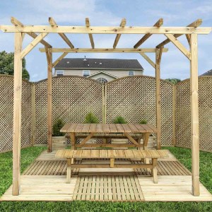 shw-10-365900-12311 ΞΥΛΙΝΟΣ ΣΚΕΛΕΤΟΣ ΠΕΡΓΚΟΛΑΣ 400 X 400ΕΚ.