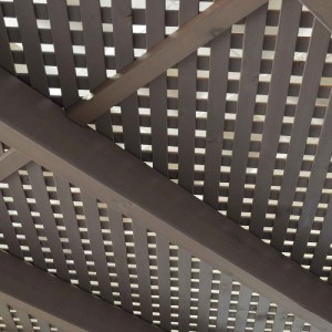 shw-10-63732-12412 ΠΕΡΓΚΟΛΑ ΜΕ ΚΑΦΑΣΩΤΟ PRIVACY ΑΠΟ ΤΟΙΧΟ 400 X 500ΕΚ.