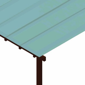 shw-10-874076-12413 ΠΕΡΓΚΟΛΑ ΜΕ ΠΟΛΥΚΑΡΜΠΟΝΙΚΟ ΦΥΛΛΟ ΦΥΛΛΟ 10MM - 400X600ΕΚ.