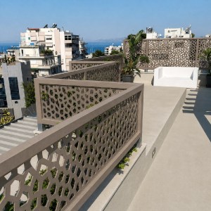 shw-10-99859-24036 ΞΥΛΙΝΗ ΚΟΛΩΝΑ ΟΡΙΖΟΝΤΙΑΣ ΣΤΗΡΙΞΗΣ ΚΑΦΑΣΩΤΟΥ PP 4,5 X 7 X 96,5ΕΚ. TAUPE