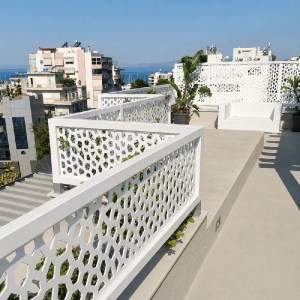 shw-10-99929-24041 ΞΥΛΙΝΗ ΚΟΛΩΝΑ ΟΡΙΖΟΝΤΙΑΣ ΣΤΗΡΙΞΗΣ ΚΑΦΑΣΩΤΟΥ PP 4,5 X 7 X 196,5ΕΚ. ΛΕΥΚΗ