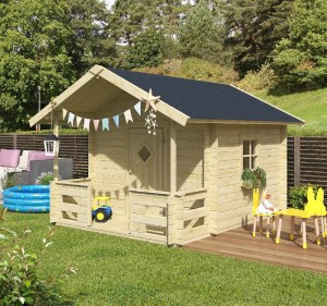 shw-284799-19407 ΞΥΛΙΝΟ ΠΑΙΔΙΚΟ ΣΠΙΤΙ - LIDO 215 X 215ΕΚ.