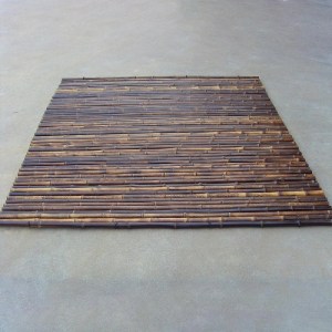 shw-30297-24242 ΚΑΛΑΜΩΤΗ ΜΠΑΜΠΟΥ ΜΑΥΡΟ Ø25-30MM - 150 X 250ΕΚ.