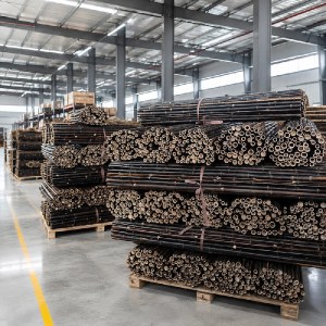 shw-30297-24256 ΚΑΛΑΜΩΤΗ ΜΠΑΜΠΟΥ ΜΑΥΡΟ Ø25-30MM - 150 X 250ΕΚ.