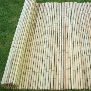 shw-30402-24275 ΚΑΛΑΜΩΤΗ ΚΙΤΡΙΝΟ BAMBOO Ø25-30MM ΜΕ INOX ΣΥΡΜΑ 200 X 250ΕΚ.