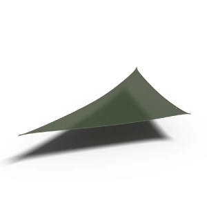 shw-30623-20728 ΠΑΝΙ ΣΚΙΑΣΗΣ ΤΡΙΓΩΝΟ 280GSM PREMIUM 90° - 5 X 5 X 7,1M - OLIVE
