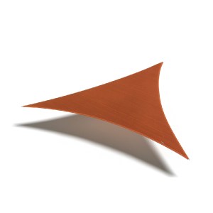 shw-30629-20663 ΠΑΝΙ ΣΚΙΑΣΗΣ ΤΡΙΓΩΝΟ 280GSM PREMIUM 3,6 X 3,6 X 3,6M - ΚΕΡΑΜΙΔΙ