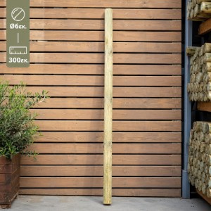shw-31478-24426 ΞΥΛΙΝΟΣ ΚΟΡΜΟΣ ΕΜΠΟΤΙΣΜΕΝΟΣ Ø6 X 300ΕΚ.