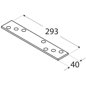 shw-4455-8940 ΣΥΝΔΕΣΜΟΣ ΞΥΛΟΥ 193 X 20MM
