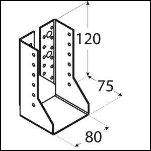 shw-4570-8955 ΔΟΚΟΘΗΚΗ ΜΕ ΕΣΩΤΕΡΙΚΑ ΑΥΤΙΑ 100 X 140 X 75MM