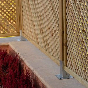 shw-4843-12217 ΒΑΣΗ ΞΥΛΟΥ ΒΙΔΩΤΗ 101 X 101 X150MM