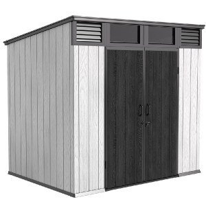 shw-54142-23795 ΑΠΟΘΗΚΗ ΚΗΠΟΥ PP 230X229X237 ΕΚ. ΜΕ ΜΕΤΑΛΛΙΚΟ ΣΚΕΛΕΤΟ