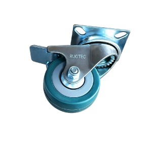 shw-59850-24714 ΡΟΔΑ ΒΙΟΜΗΧΑΝΙΚΗ ΠΕΡΙΣΤΡΕΦΟΜΕΝΗ ΜΕ ΦΡΕΝΟ Ø75 MM – ΑΝΤΟΧΗ 50 KG