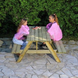 shw-60262-23607 ΞΥΛΙΝΟ ΤΡΑΠΕΖΙ ΠΙΚ-ΝΙΚ 200ΕΚ. ΓΙΑ 6-8 ΑΤΟΜΑ