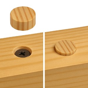 shw-710055-FE710065-23007 ΞΥΛΙΝΗ ΤΑΠΑ ΒΙΔΑΣ Ø20 X 10MM