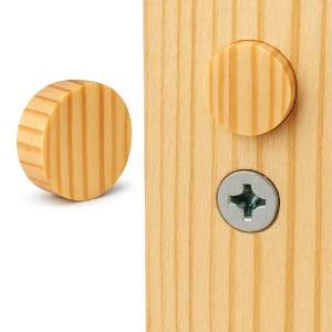 shw-720065-FE710060-23004 ΞΥΛΙΝΗ ΤΑΠΑ ΒΙΔΑΣ Ø15 X 10MM