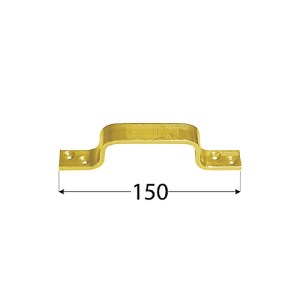 shw-8840-12232 ΛΑΒΗ ΠΟΡΤΑΣ, ΚΙΒΩΤΙΟΥ 150 X 15MM