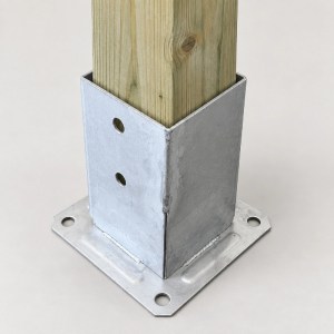 shw-AI500060-25034 ΒΙΔΩΤΗ ΒΑΣΗ ΞΥΛΟΥ 14 × 14 ΕΚ. INOX A2