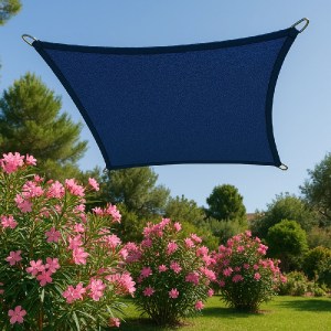 shw-N503-082-43-20632 ΠΑΝΙ ΣΚΙΑΣΗΣ ΤΕΤΡΑΓΩΝΟ 285GSM 3,6 X 3,6M ΝΑΥΤΙΚΟ ΜΠΛΕ