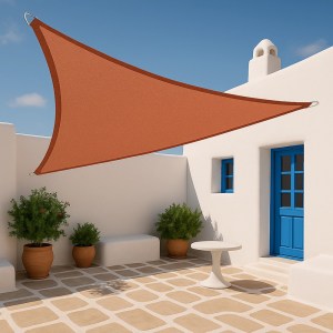 shw-N504-082-33-20646 ΠΑΝΙ ΣΚΙΑΣΗΣ ΤΡΙΓΩΝΟ 285GSM 3,6 X 3,6 X 3,6M - ΚΕΡΑΜΙΔΙ