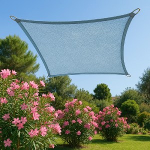 shw-N505-082-43-20630 ΠΑΝΙ ΣΚΙΑΣΗΣ ΤΕΤΡΑΓΩΝΟ 285GSM 3,6 X 3,6M ΜΠΛΕ ΠΑΓΟΥ