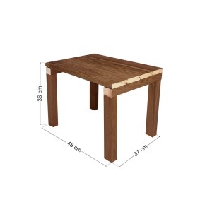 tesias-1256-1256-00 ΞΥΛΙΝΟ  ΤΡΑΠΕΖΑΚΙ ΚΗΠΟΥ/ΠΑΡΑΛΙΑΣ 48X37X36CM-TESIAS GROUP