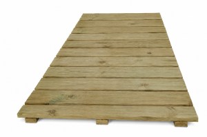 tz-3050-268 ΣΤΑΘΕΡΟΣ ΞΥΛΙΝΟΣ ΔΙΑΔΡΟΜΟΣ ΠΑΡΑΛΙΑΣ 50Χ200CM ΑΠΟ ΕΜΠΟΤΙΣΜΕΝΟ ΠΕΥΚΟ