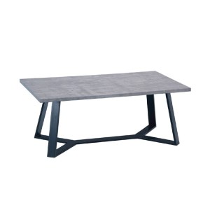 woo-114878 HANSON ΤΡΑΠΕΖΑΚΙ ΣΑΛΟΝΙΟΥ ΚΑΘΙΣΤΙΚΟΥ, ΜΕΤΑΛΛΟ ΒΑΦΗ ΜΑΥΡΟ, CEMENT