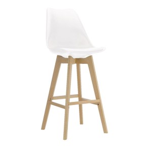 woo-115058 MARTIN ΣΚΑΜΠΩ BAR ΞΥΛΟ/ PP ΑΣΠΡΟ ΜΟΝΤΑΡΙΣΜΕΝΗ ΤΑΠΕΤΣΑΡΙΑ