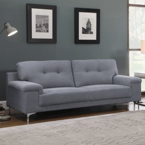 woo-118266 NOTE KΑΝΑΠΕΣ ΣΑΛΟΝΙΟΥ - ΚΑΘΙΣΤΙΚΟΥ 3ΘΕΣΙΟΣ, ΥΦΑΣΜΑ ΜΠΛΕ - ΓΚΡΙ