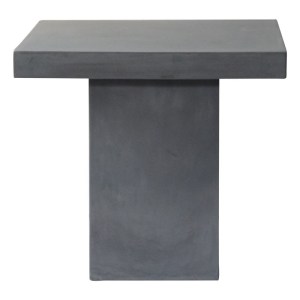woo-119234 CONCRETE CUBIC ΤΡΑΠΕΖΙ ΚΗΠΟΥ - ΒΕΡΑΝΤΑΣ, CEMENT GREY
