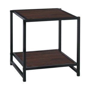 woo-119347 ATOS ΚΟΜΟΔΙΝΟ ΜΕΤΑΛΛΟ ΒΑΦΗ ΜΑΥΡΟ / MDF ΚΑΡΥΔΙ