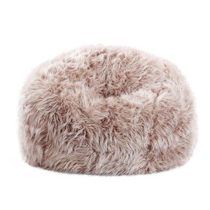 woo-123082 BICO LUXURY ΠΟΥΦ ΤΕΧΝΗΤΗ ΓΟΥΝΑ ΑΠΟΧΡΩΣΗ SAND, ΑΠΟΣΠΩΜΕΝΟ ΚΑΛΥΜΜΑ - ΕΣΩΤΕΡΙΚΟΥ ΧΩΡΟΥ