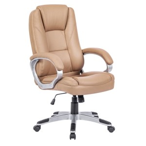 woo-123308 BF6950 ΠΟΛΥΘΡΟΝΑ ΓΡΑΦΕΙΟΥ ΔΙΕΥΘΥΝΤΗ, PU ΜΠΕΖ