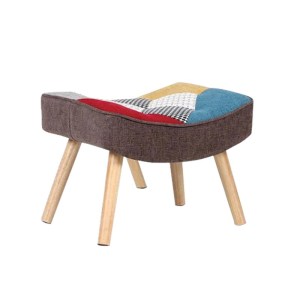 woo-123589 ALMA ΣΚΑΜΠΟ - ΥΠΟΠΟΔΙΟ, ΣΑΛΟΝΙΟΥ - ΚΑΘΙΣΤΙΚΟΥ ΦΥΣΙΚΟ, ΥΦΑΣΜΑ PATCHWORK, K/D