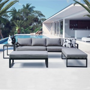 woo-123713 ORBEA SET ΚΑΘΙΣΤΙΚΟ ΚΗΠΟΥ ALU ΑΝΘΡΑΚΙ, ΚΑΝΑΠΕΣ 4Θ+2 ΠΑΓΚΟΙ+ ΤΡΑΠΕΖΙ, ΜΑΞΙΛΑΡΙ ΓΚΡΙ ΣΚΟΥΡΟ