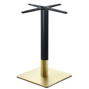 woo-123875 RIVA ΒΑΣΗ ΤΡΑΠΕΖΙΟΥ BAR GOLD INOX #201 - BLACK / 14,60 KG