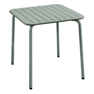woo-123927 BRIO SLAT ΤΡΑΠΕΖΙ-PRO ΚΗΠΟΥ - ΒΕΡΑΝΤΑΣ, ΜΕΤΑΛΛΟ ΒΑΦΗ SANDY GREEN 5635C